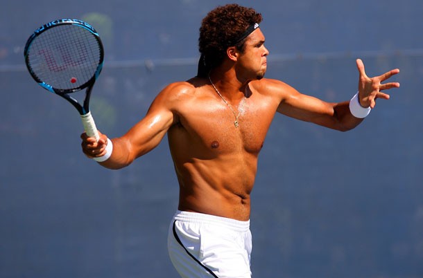 12 tenistas mais gatos e gostosos do mundo: Jo-Wilfried Tsonga