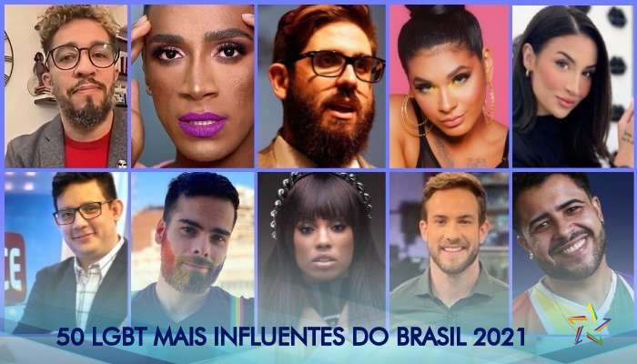 50 LGBT Mais Influentes de 2021