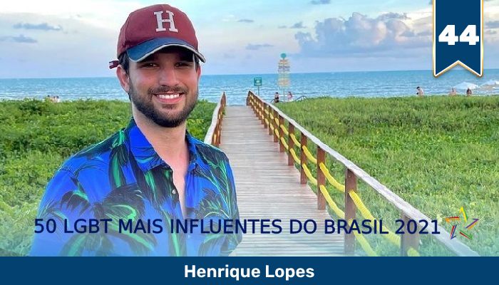 50 LGBT Mais Influentes de 2021: Henrique Lopes, do Gina Indelicada