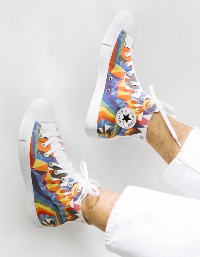 converse 2021 collection rainbow arco-íris