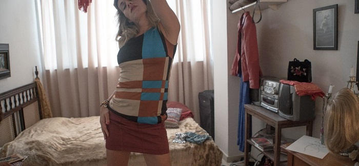 A atriz transexual argentina Mariana Genesio Peña do curta Copi