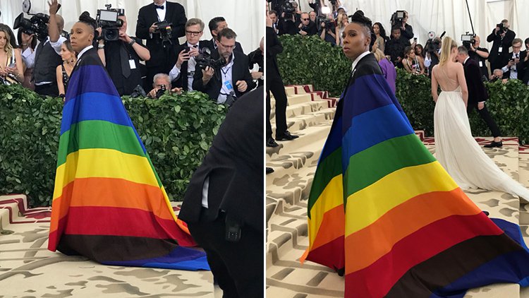 Lena Waithe no Baile de Gala do Met 2018