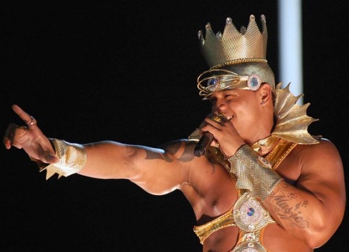 Como rei africano em 2012: perfeito para essa majestade