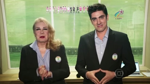 Campeonato Brasileiro de Travestis: paródia com Rogéria e Marcelo Adnet no Tá no Ar, da Globo