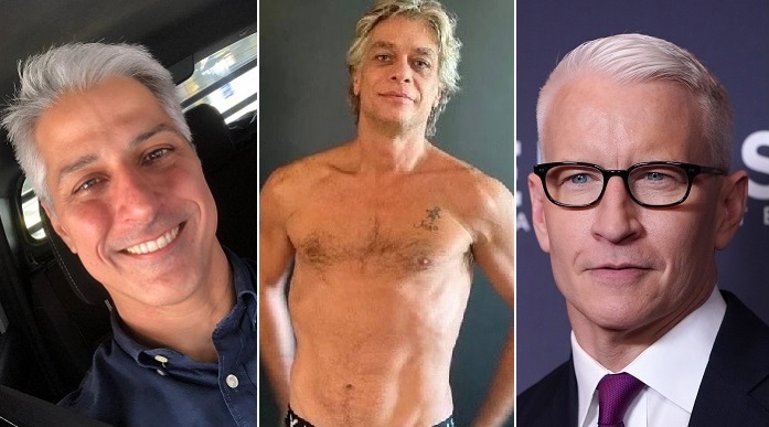 Daddies gostosos: 20 famosos grisalhos e gatos: Anderson Cooper, Fábio Assunção e Alessandro Molon