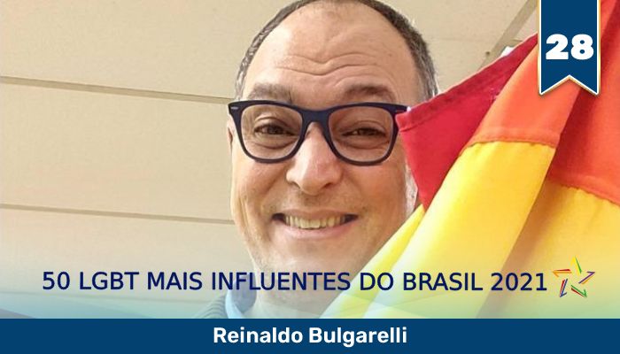 50 LGBT Mais Influentes de 2021: o consultor gay Reinaldo Bulgarelli