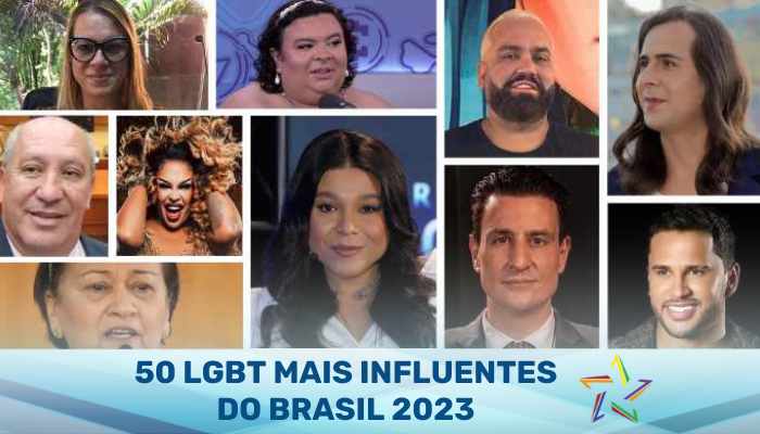 50 lgbt mais influentes do brasil 2023
