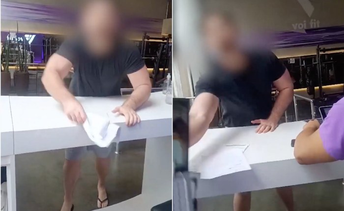 Homem surta em academia e público responde com homofobia