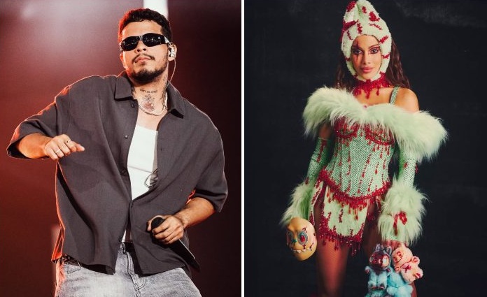 Felipe Amorim e Anitta no Top 30 Gay Brasil