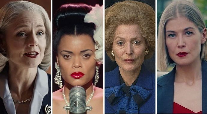 Atrizes e personagens lésbicas e bissexuais vencem Globo de Ouro: Jodie Foster, Andra Day, Rosamund Pike e Gillian Anderson