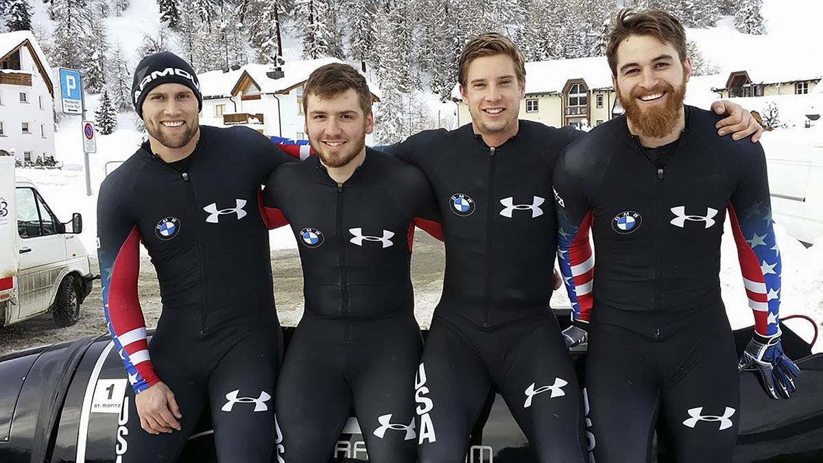 20 imagens de homens, atletas gostosos e gatos no bobsled para ver nos Jogos de Inverno da Coreia do Sul