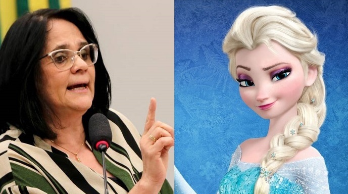 Princesa Elsa de Frozen é lésbica diz ministra Damares