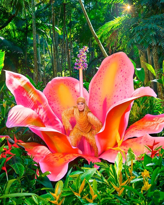 Ney Matogrosso por David LaChapelle
