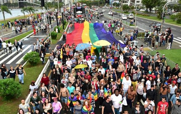 9ª  Parada da Diversidade Floripa foi eleita melhor evento gay, LGBT de Floripa em 2015. Foto: Petra Mafalda/PMF