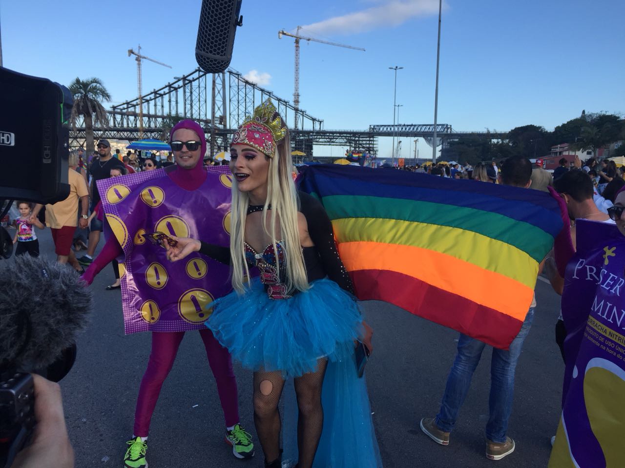 Fotos da 12ª Parada do Orgulho LGBTI+ de Florianópolis 2018