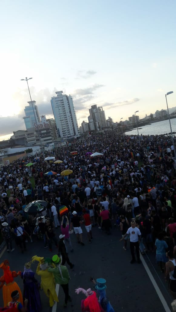 12ª Parada LGBTI+ de Floripa. Veja mais fotos