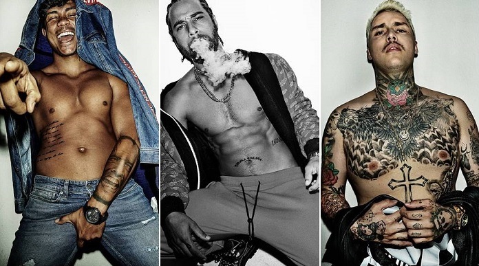 Pablo Morais, Pedro Medz e Xamã: rappers cariocas são clicados por Mario Testino