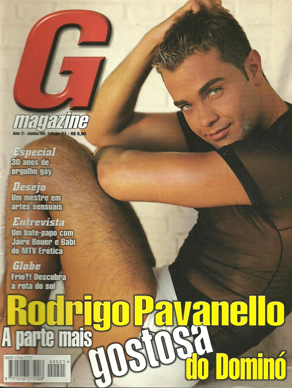 Rodrigo Phavanello posou pelado de pau duro para G Magazine
