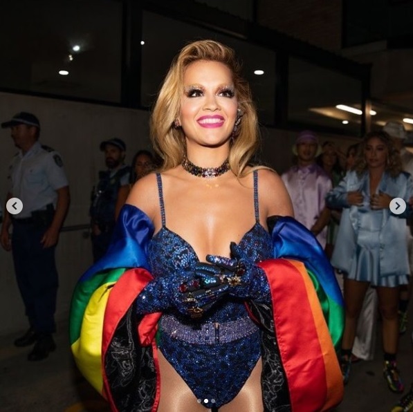 Rita Ora no Mardi Gras 2021 em Sydney