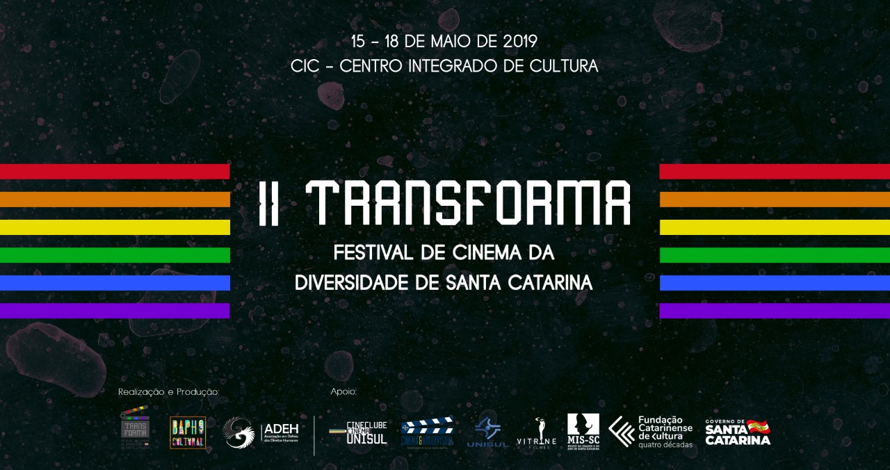 Transforma: Festival de Cinema LGBT de Santa Catarina acontece no CIC em Floripa