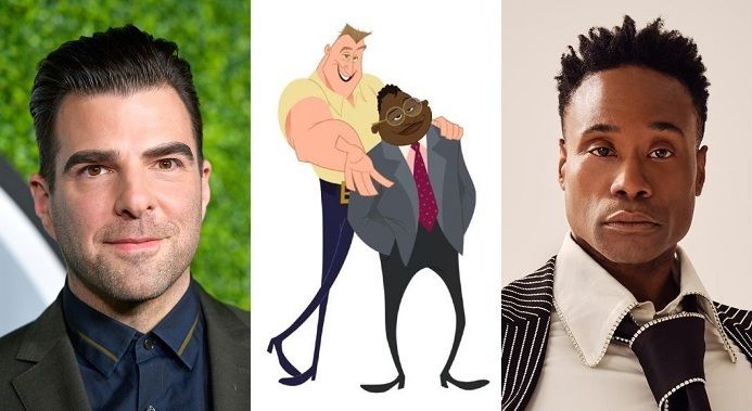 Zachary Quinto e Billy Porter dublarão casal gay em The Proud Family