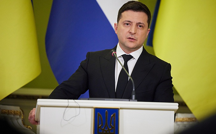 Presidente da Ucrânia, Zelensky ala sobre direitos gays