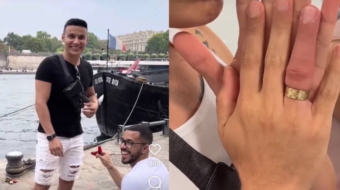Pedido de casamento de infuenciador gay termina no hospital
