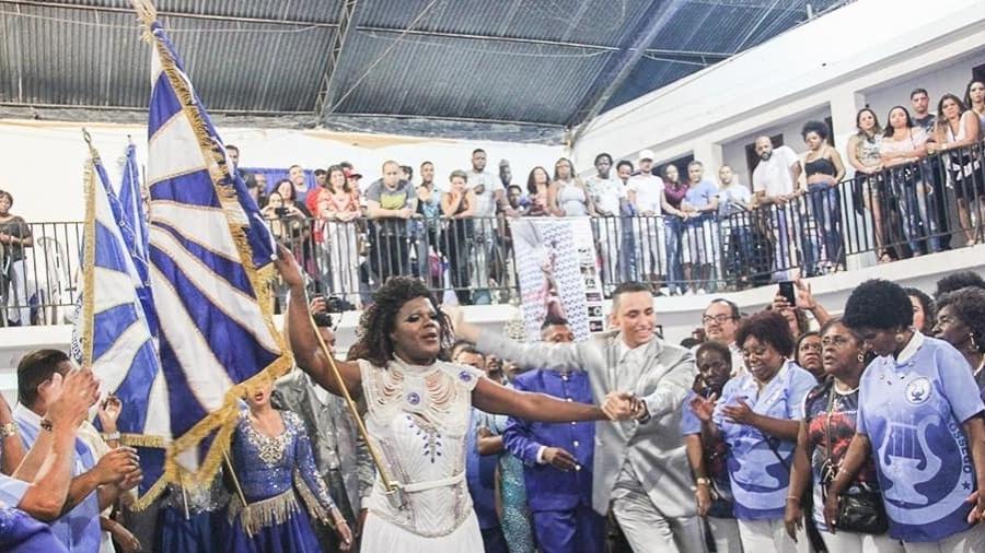 Anderson Morango será 1º homem porta-bandeira na Sapucaí