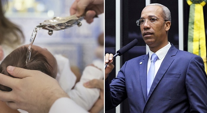 Deputado quer direito de negar batismo a filhos de LGBT