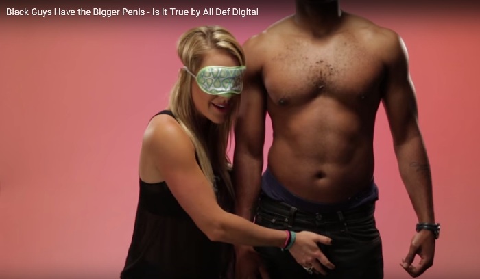 Negros têm o pênis maior? Mulheres tentam adivinhar apalpando